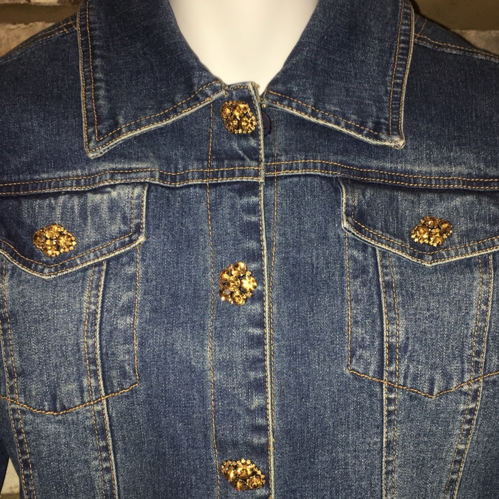 Berek Jean Jacket Size Medium - image 3